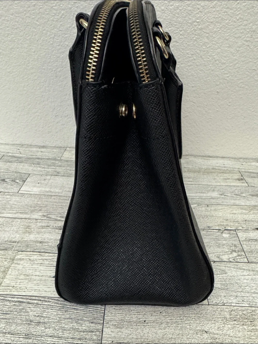 Aldo Black Structured Satchel